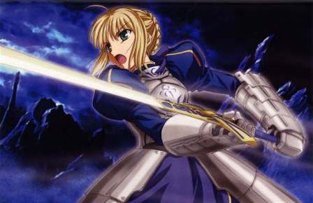 Fate stay night Saber