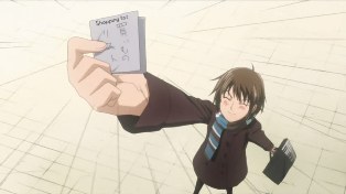Nodame with Chiaki's shopping list Nodame with Chiaki's shopping list